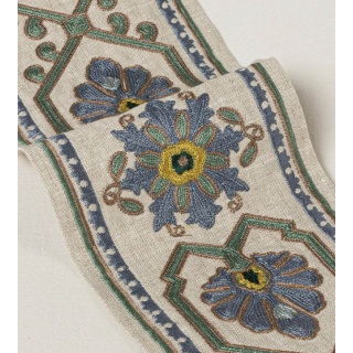 Colefax and Fowler Mirador Braid, Blue