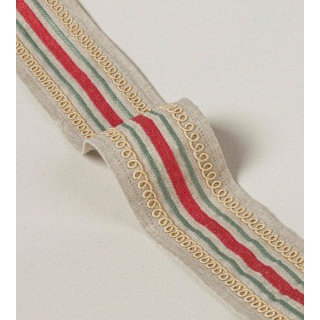 Colefax and Fowler Bailey Braid, Red/Green