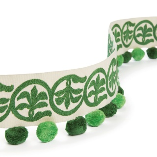 Osborne & Little Pushkar Braid Emerald