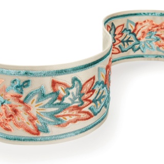 Osborne & Little Banyan Braid Terracotta/Teal