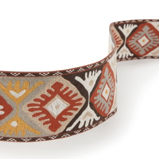 Osborne & Little Sevara Braid Black/Rust