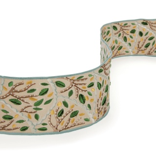 Osborne & Little Catalpa Braid Leaf