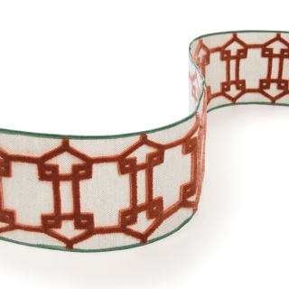 Osborne & Little Pavilion Braid Terracotta