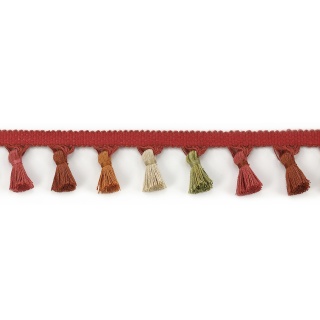 Colefax and Fowler Tassel Fringe, Tomato