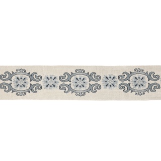 Colefax and Fowler Cartouche Braid, Blue