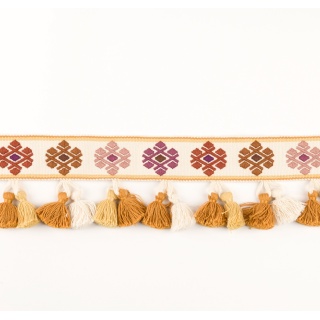 Manuel Canovas By Colefax and Fowler Tirso Tassel Braid, Ocre