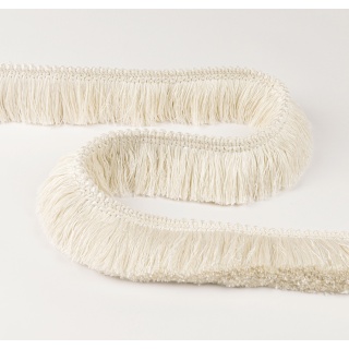 Manuel Canovas By Colefax and Fowler Bolero Brush Fringe, Neige