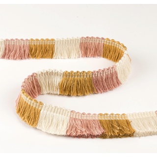 Manuel Canovas By Colefax and Fowler Lisette Fringe, Rose Ancien/Ocre