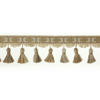Colefax and Fowler Arlington Tasselled Fringe, Beige