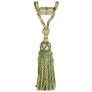 Colefax and Fowler Arlington Tassel Tieback, Leaf Green