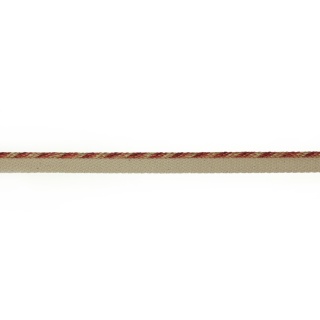 Colefax and Fowler Arlington Small Rope Flanged, Tomato