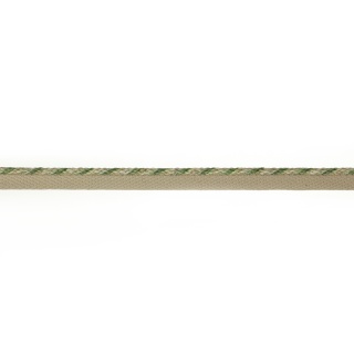 Colefax and Fowler Arlington Small Rope Flanged, Leaf Green