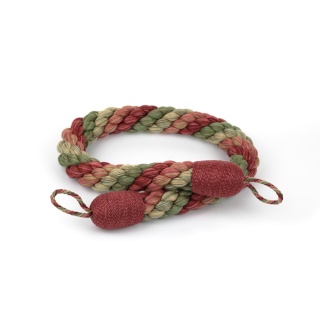Colefax and Fowler Arlington Rope Tieback, Red/Green