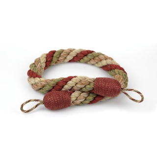 Colefax and Fowler Arlington Rope Tieback, Tomato/Olive