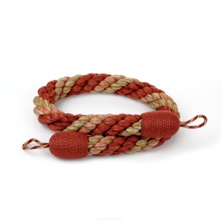 Colefax and Fowler Arlington Rope Tieback, Tomato