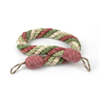 Colefax and Fowler Arlington Rope Tieback, Pink/Green