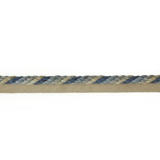 Colefax and Fowler Arlington Rope Flanged, Blue