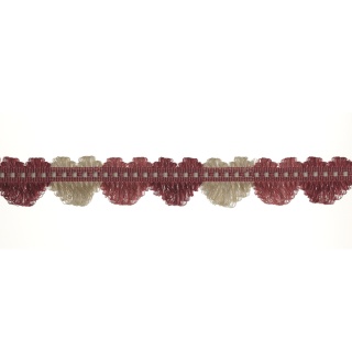 Colefax and Fowler Delano Fan Edge Braid, Red