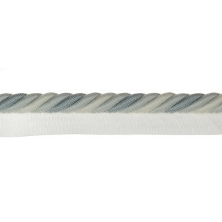 Colefax and Fowler Delano Rope Flanged, Aqua