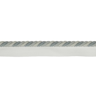 Colefax and Fowler Delano Small Rope Flanged, Aqua
