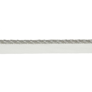 Colefax and Fowler Delano Small Braided Rope Flanged, Stone