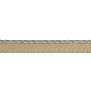 Colefax and Fowler Delano Small Braided Rope Flanged, Sand