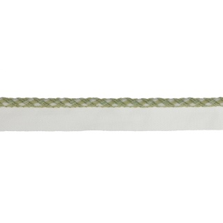 Colefax and Fowler Delano Small Braided Rope Flanged, Leaf