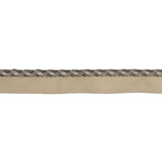 Colefax and Fowler Delano Small Braided Rope Flanged, Charcoal