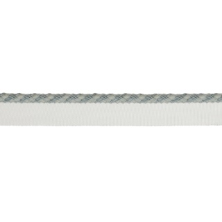 Colefax and Fowler Delano Small Braided Rope Flanged, Aqua