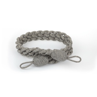 Colefax and Fowler Delano Rope Tie Back, Charcoal