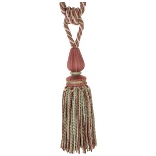 Colefax and Fowler Delano Tassel Tie Back, Red/Green