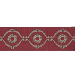 Colefax and Fowler Delano Classic Braid, Red/Green