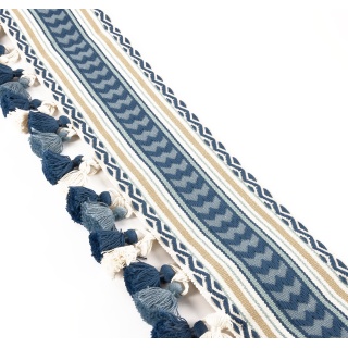 Manuel Canovas By Colefax and Fowler Lima Tassel Braid, Ciel