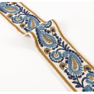 Manuel Canovas By Colefax and Fowler Sati Braid, Ciel