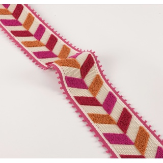 Manuel Canovas By Colefax and Fowler Quito Braid, Fuchsia