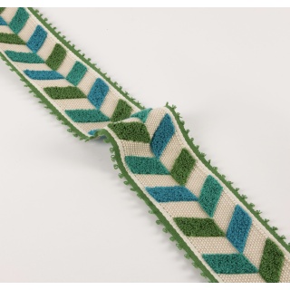 Manuel Canovas By Colefax and Fowler Quito Braid, Malachite