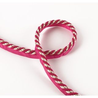 Manuel Canovas By Colefax and Fowler Wagram Flanged Cord, Fuchsia
