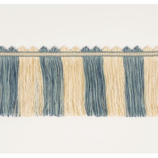 Colefax and Fowler Arlington Cut Fringe 4.5in, Blue