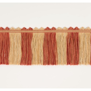Colefax and Fowler Arlington Cut Fringe 4.5in, Tomato