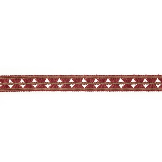 Colefax and Fowler Arlington Butterfly Braid, Red