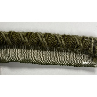 Cresswell Flanged Cord, Moss