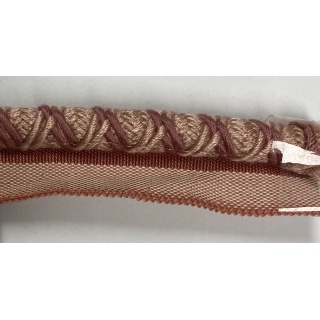 Cresswell Flanged Cord, Rosebud