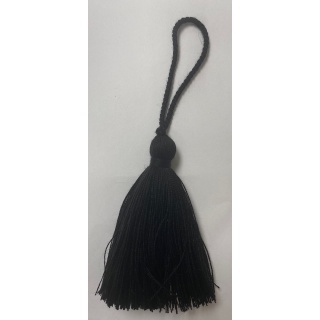 Hydra Key Tassel, Black