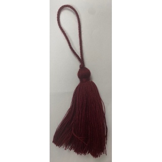 Hydra Key Tassel, Claret