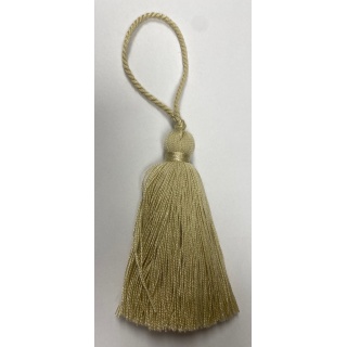 Hydra Key Tassel, Cream