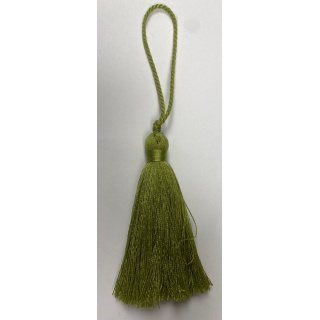 Hydra Key Tassel, Leaf Green