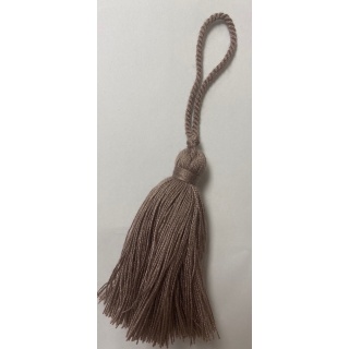 Hydra Key Tassel, Mauve