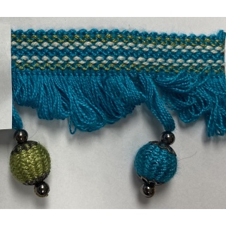 Tetbury beaded fringe, Dragonfly