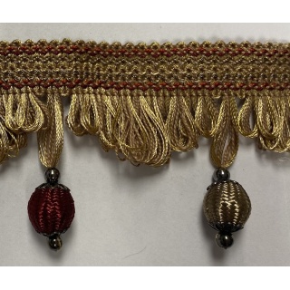 Tetbury beaded fringe, Pheasant