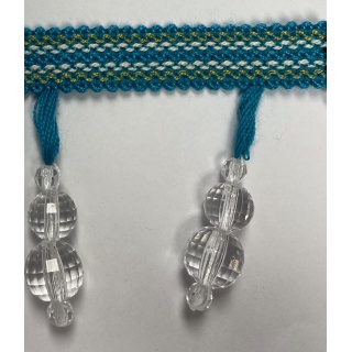 Woodstock beaded fringe, Dragonfly